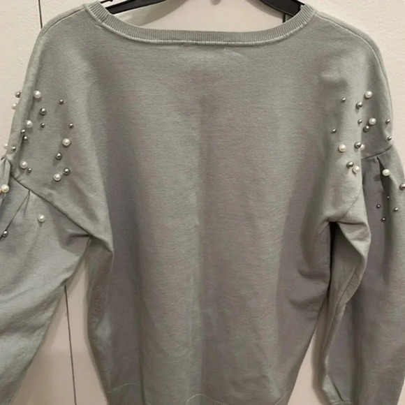 NWT INC Beaded Embellished Sweater - Picture 5 of 8